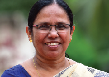 Virus warrior : K. K. SHAILAJA